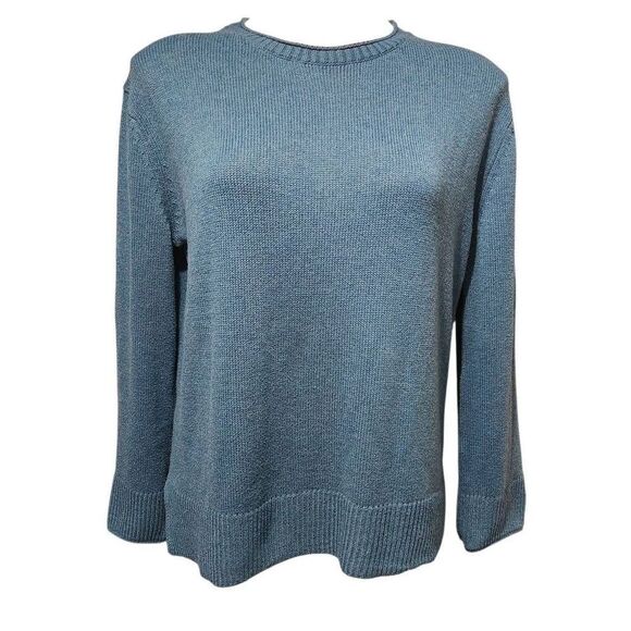 Ella Moss Ladies' Crewneck Sweater, Green Size small - Picture 2 of 10